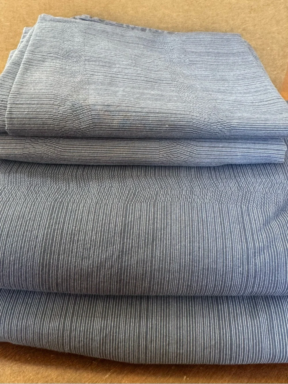 Calvin Klein Bamboo Flowers Rhythmic Stripe Sheets & pillowcases - Twin (4 pcs)